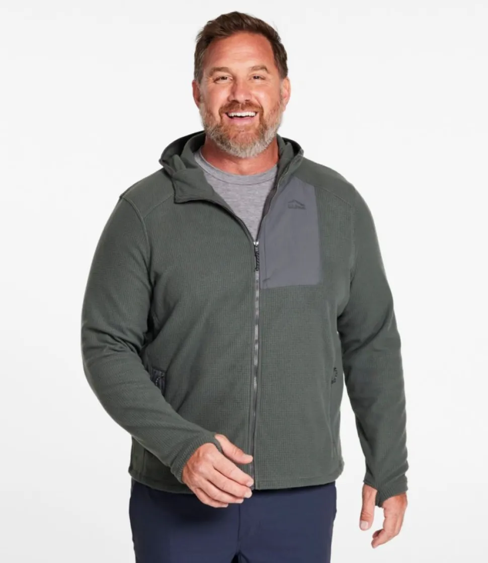 Shop L.L.Bean "Men's Pathfinder Performance Fleece Jacket, Full-Zip Hoodie"