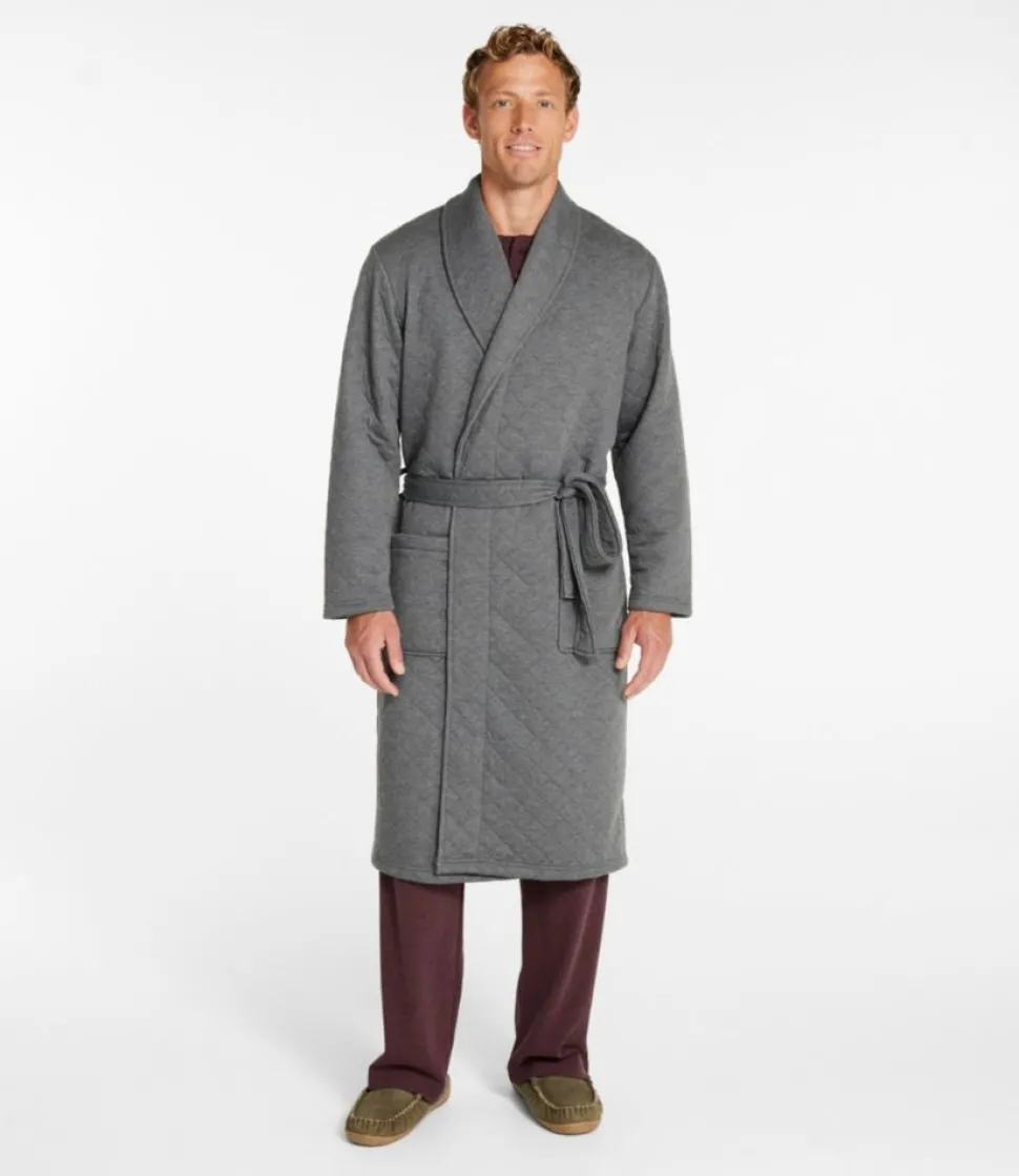 Fashion L.L.Bean "Men's Quilted Robe"
