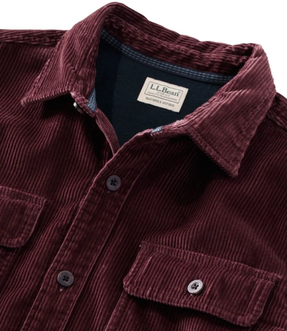 Best L.L.Bean "Men's Rangeley Corduroy Shirt, Slightly Fitted"