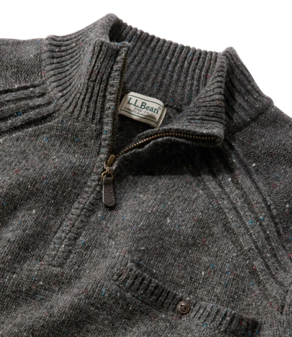 Shop L.L.Bean "Men's Rangeley Merino Sweater, Quarter-Zip"