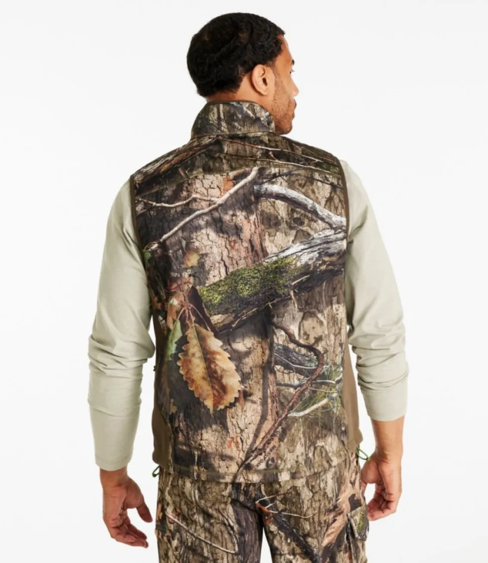 Hot L.L.Bean "Men's Ridge Runner Soft-Shell Vest, Camo" MossyOakCountryDNA