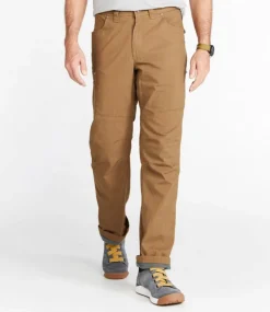 Store L.L.Bean "Men's Riverton Pants with Stretch, Standard Fit, Lined" MapleBrown