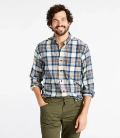 Clearance L.L.Bean "Men's Scotch Plaid Flannel Shirt, Traditional Fit"