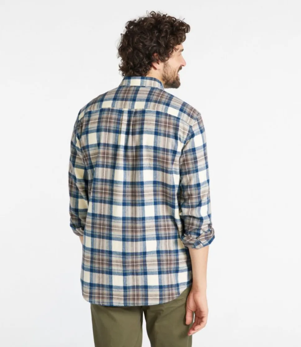 Clearance L.L.Bean "Men's Scotch Plaid Flannel Shirt, Traditional Fit"