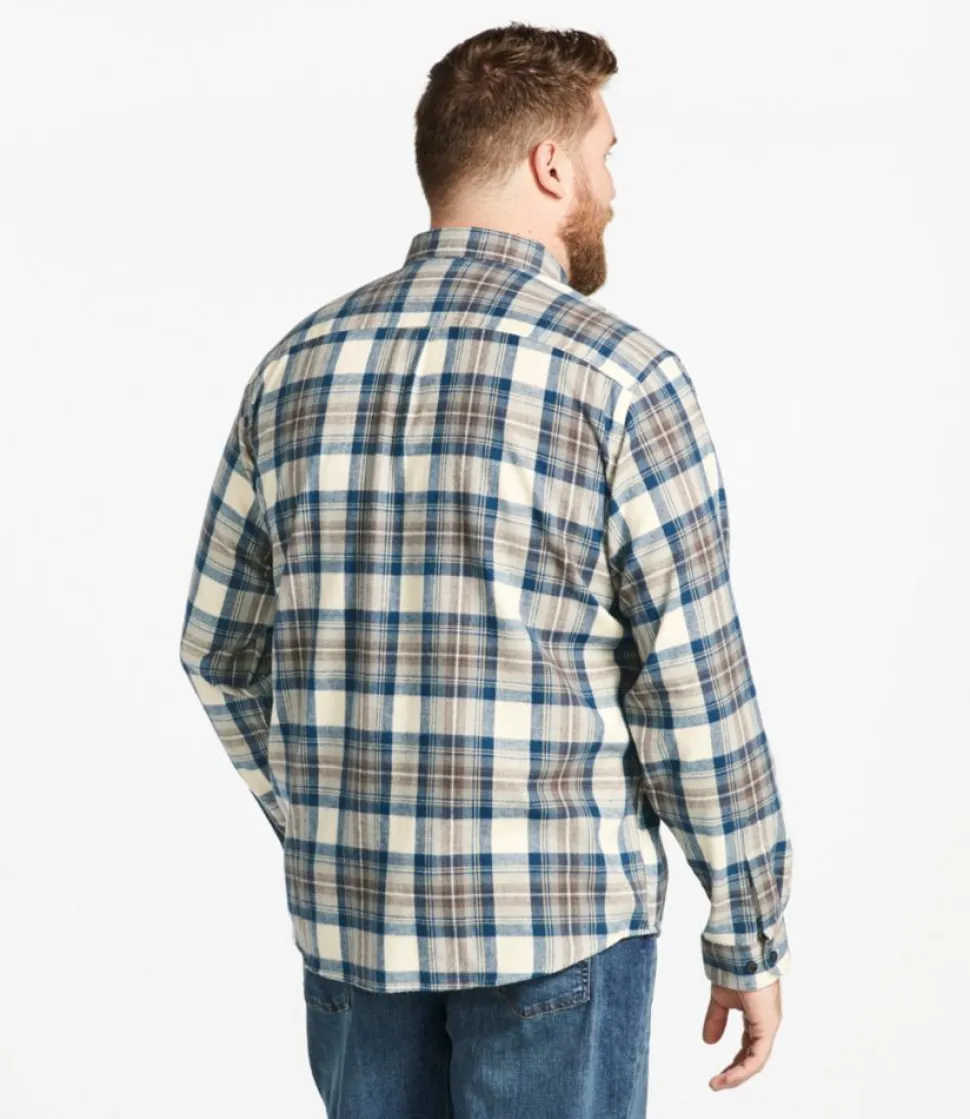 Clearance L.L.Bean "Men's Scotch Plaid Flannel Shirt, Traditional Fit"