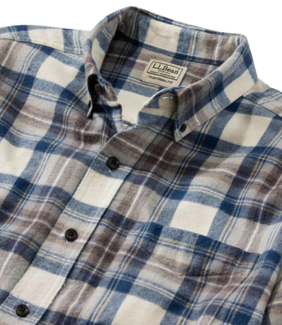 Clearance L.L.Bean "Men's Scotch Plaid Flannel Shirt, Traditional Fit"