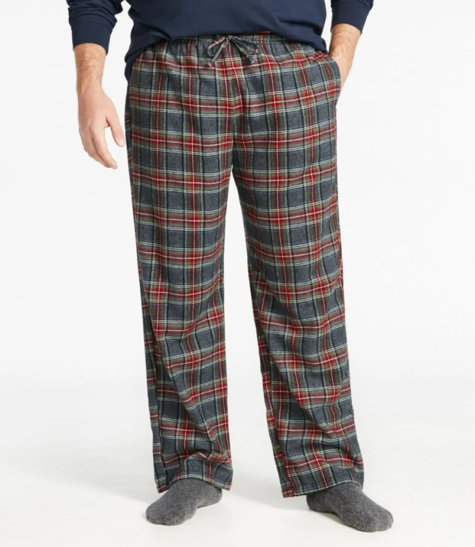 Discount L.L.Bean "Men's Scotch Plaid Flannel Sleep Pants"
