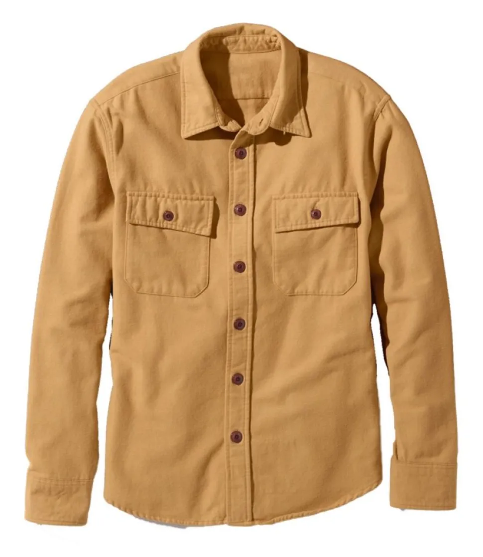Flash Sale L.L.Bean "Men's Signature 1933 Chamois Cloth Shirt, Slim Fit"