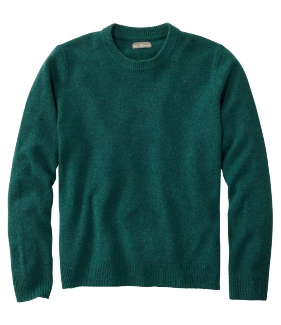 Store L.L.Bean "Men's Signature Camp Merino Wool Crewneck Sweater" EmeraldSpruce