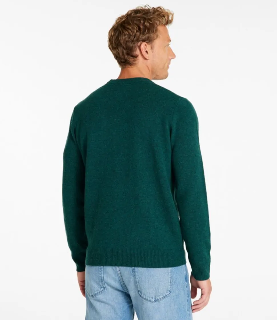 Store L.L.Bean "Men's Signature Camp Merino Wool Crewneck Sweater" EmeraldSpruce