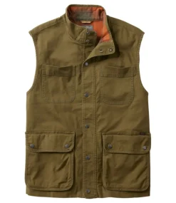 Flash Sale L.L.Bean "Men's Signature Camp Vest, Lined" AntiqueOlive