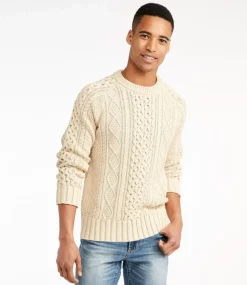 Cheap L.L.Bean "Men's Signature Cotton Fisherman Sweater"