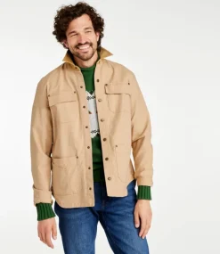 Store L.L.Bean "Men's Signature Lined Canvas Shirt Jac" LightHickory