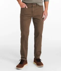 Shop L.L.Bean "Men's Signature Northwoods Slub Twill Pants, Classic Fit, Tapered Leg"
