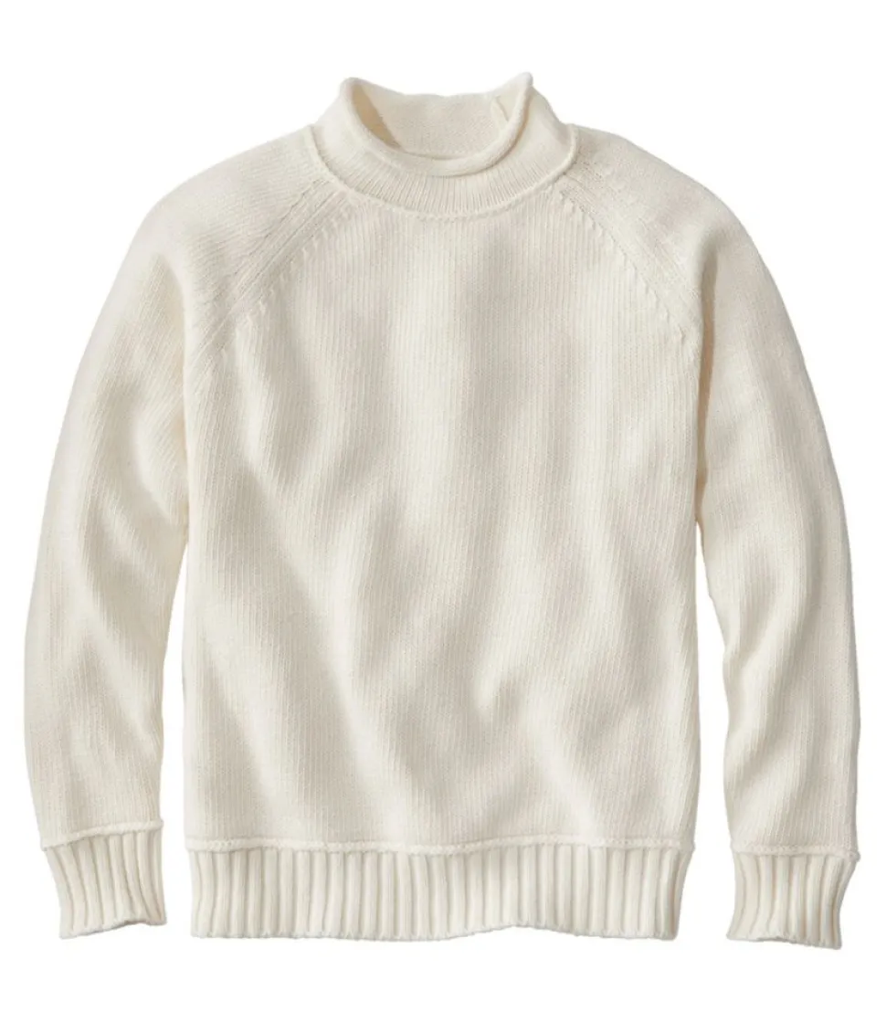 Discount L.L.Bean "Men's Signature Organic Cotton Rollneck Sweater"