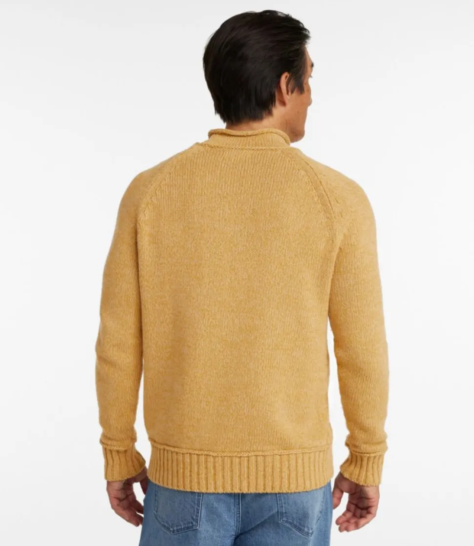 Discount L.L.Bean "Men's Signature Organic Cotton Rollneck Sweater"