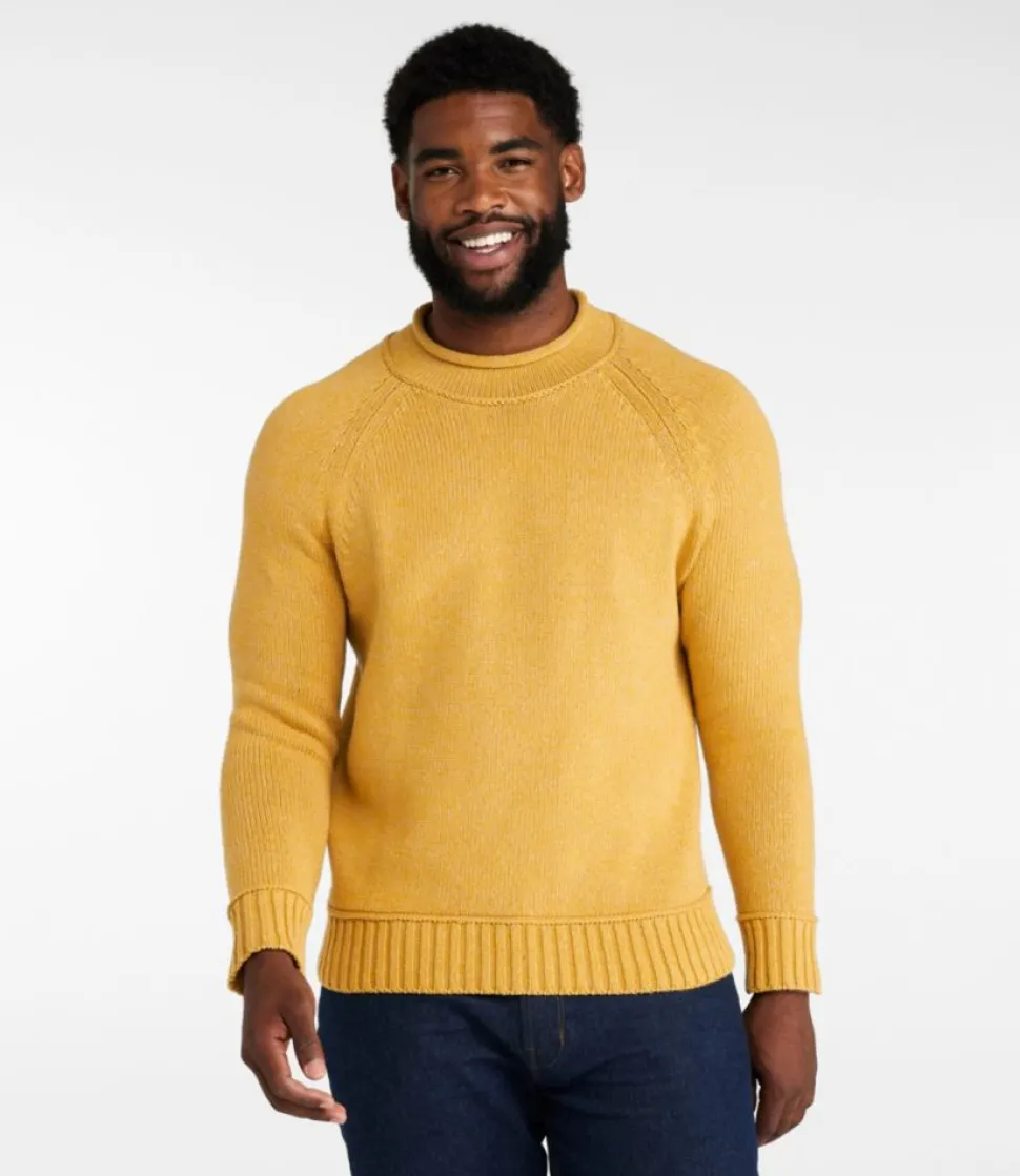 Discount L.L.Bean "Men's Signature Organic Cotton Rollneck Sweater"
