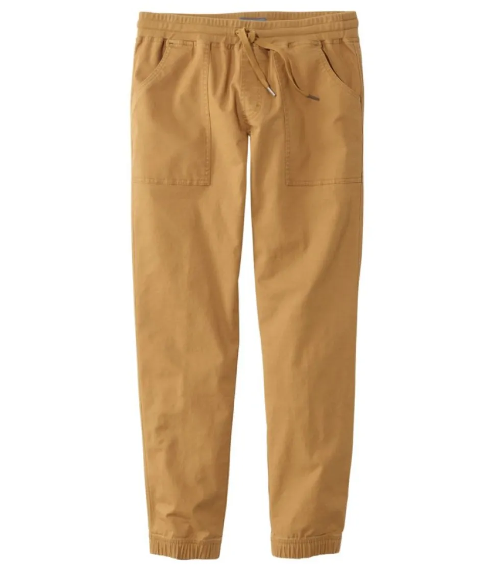 Online L.L.Bean "Men's Signature Pull-On Stretch Pants, Slim Taper" LightSaddle