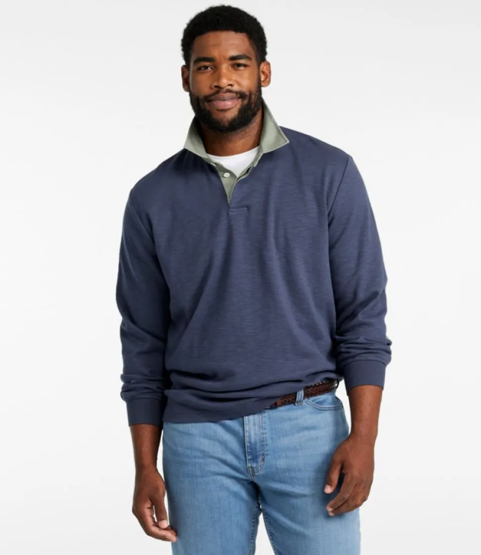 Sale L.L.Bean "Men's Signature Rugby Polo"