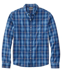 Discount L.L.Bean "Men's Signature Stretch Poplin Shirt, Long-Sleeve, Slim Fit"