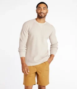 Hot L.L.Bean "Men's Signature Waffle Crew"