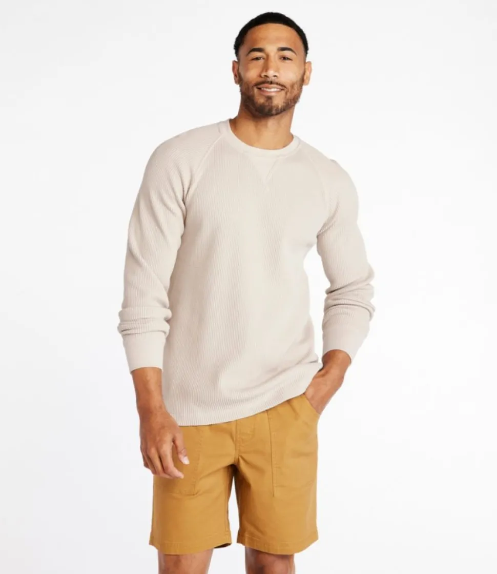 Hot L.L.Bean "Men's Signature Waffle Crew"