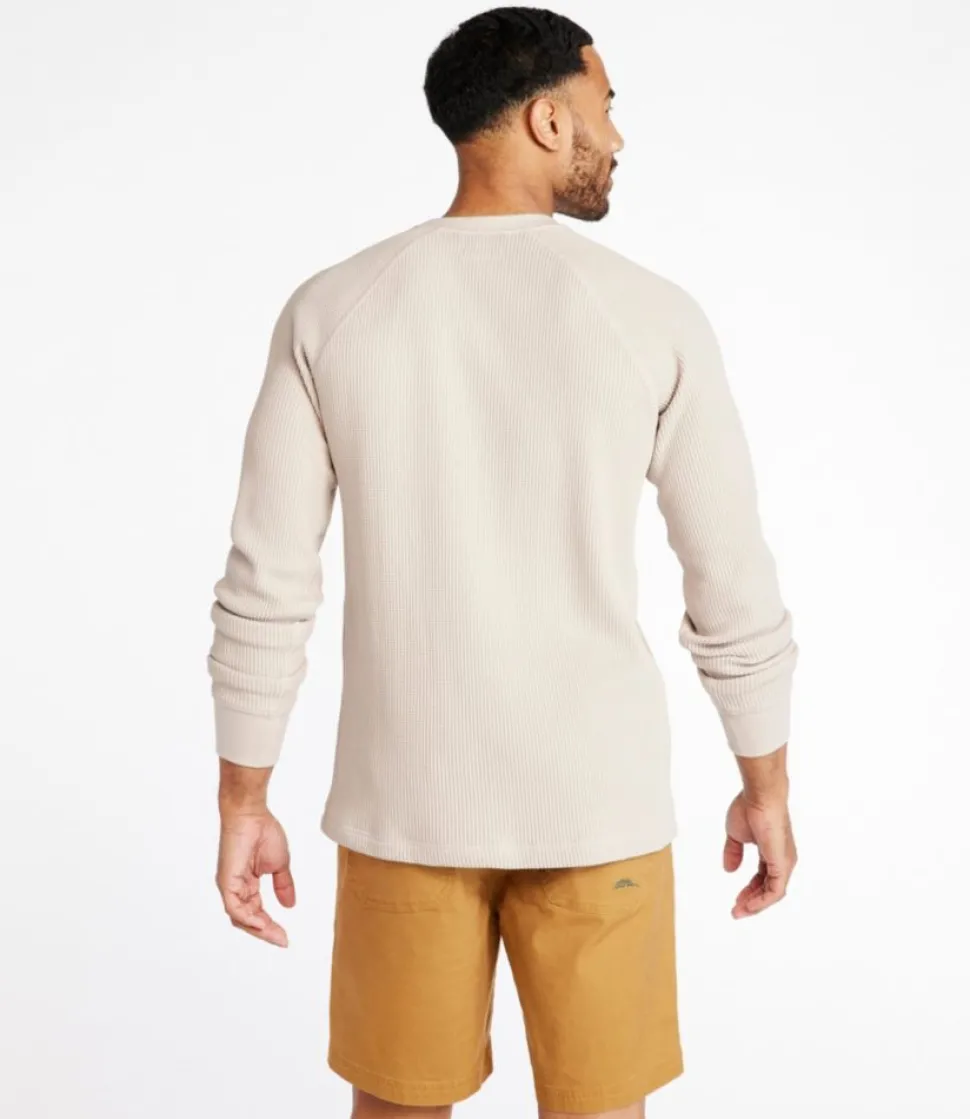 Hot L.L.Bean "Men's Signature Waffle Crew"