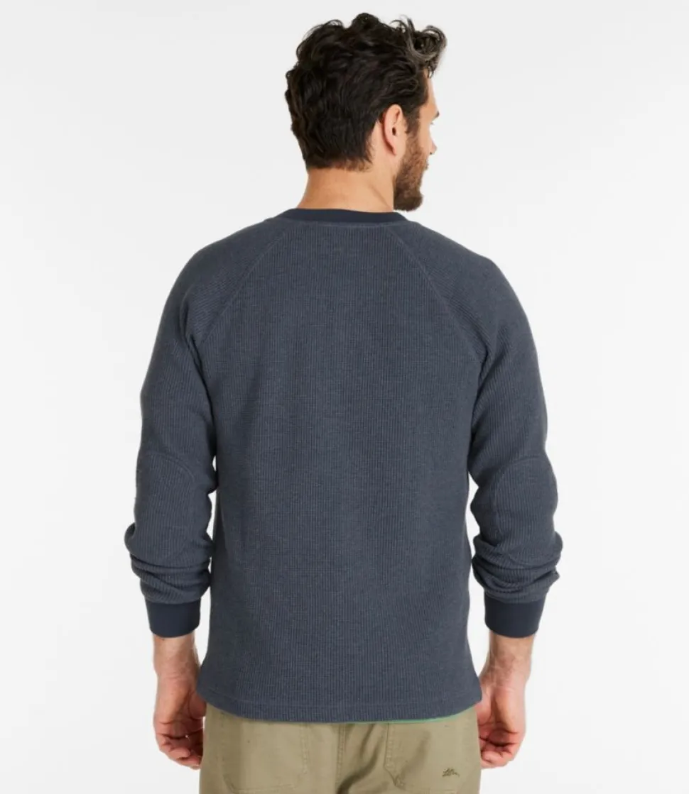 Best Sale L.L.Bean "Men's Signature Waffle Henley"