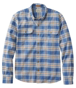 Online L.L.Bean "Men's Stonecoast Hemp Shirt, Long-Sleeve, Slightly Fitted Untucked Fit"