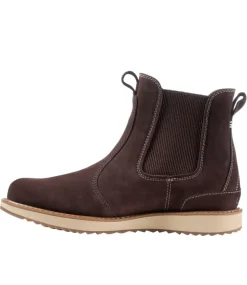 Shop L.L.Bean "Men's Stonington Chelsea Boots, Suede" DeepestBrown