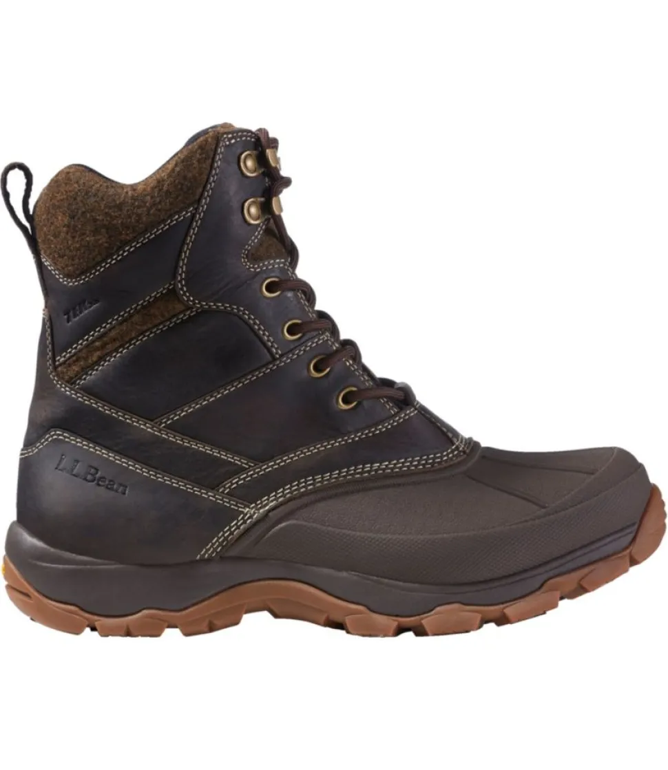 Cheap L.L.Bean "Men's Storm Chaser Boots 4, Lace-Up with Arctic Grip"