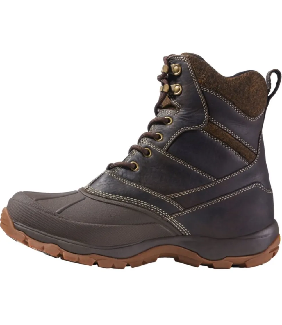 Cheap L.L.Bean "Men's Storm Chaser Boots 4, Lace-Up with Arctic Grip"
