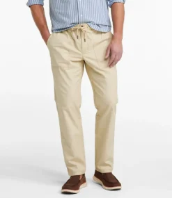 Fashion L.L.Bean "Men's Sunwashed Pants, Standard Fit, Straight Leg"