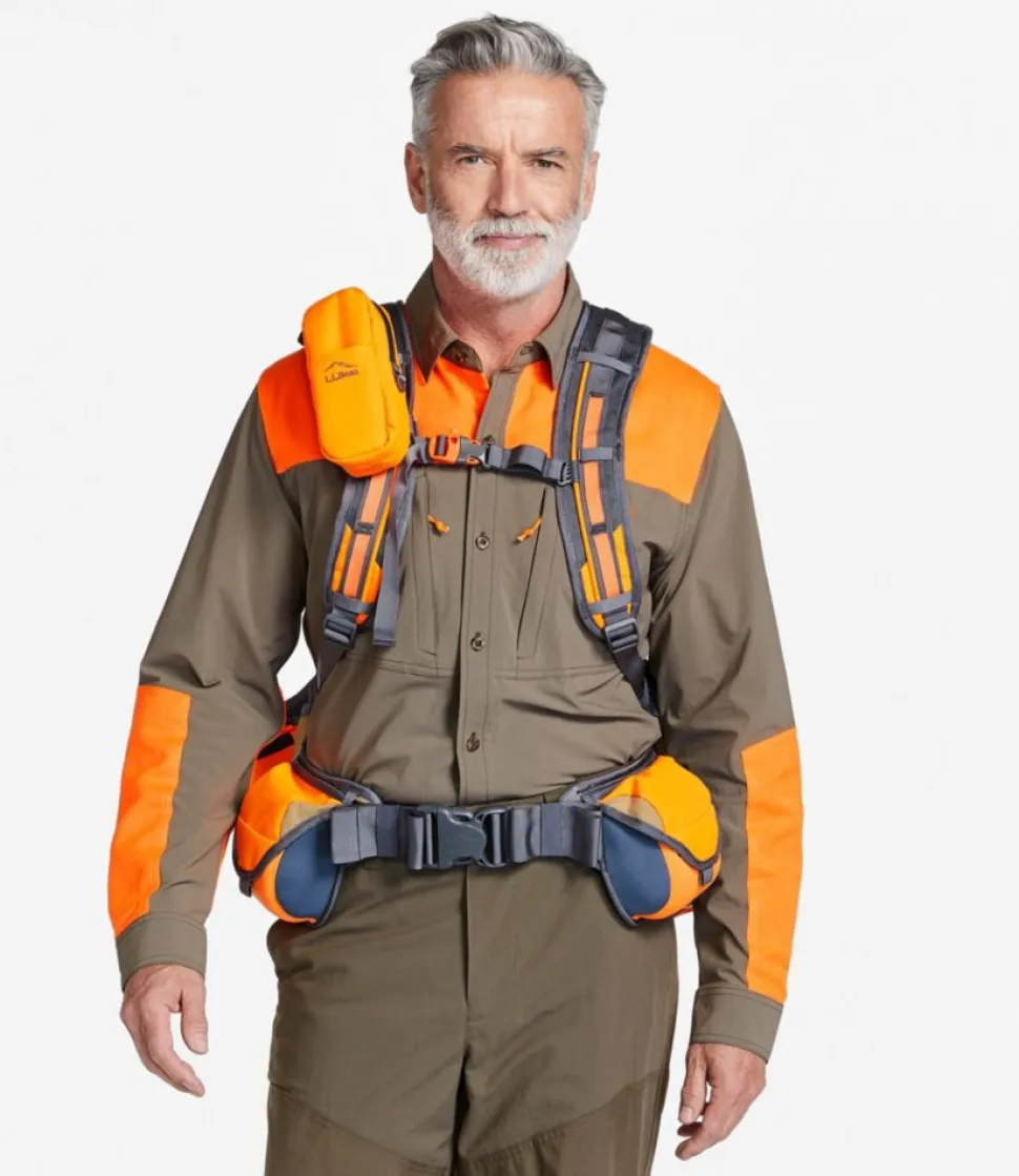 Flash Sale L.L.Bean "Men's Technical Upland Vest Pack" Tan/HunterOrange