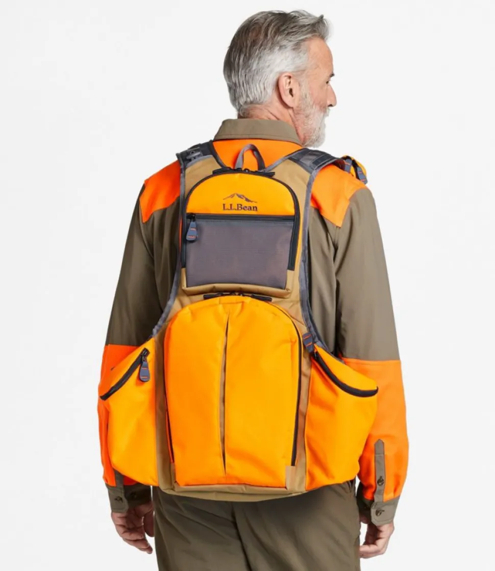 Flash Sale L.L.Bean "Men's Technical Upland Vest Pack" Tan/HunterOrange