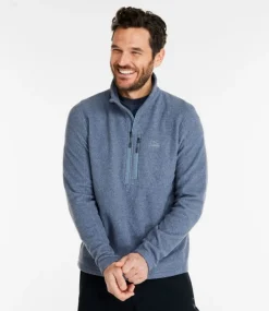 Sale L.L.Bean "Men's Trail Fleece, Quarter-Zip"