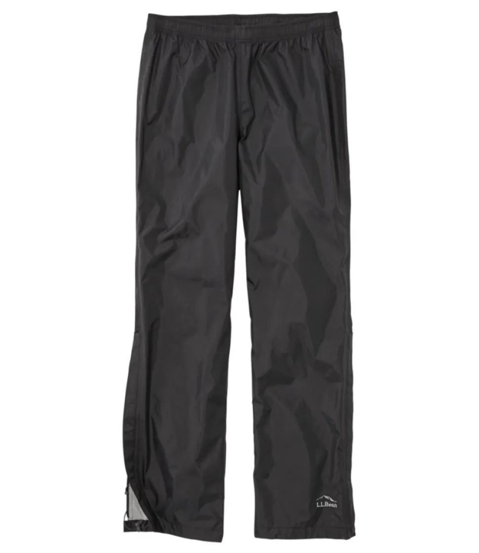 Best Sale L.L.Bean "Men's Trail Model Rain Pants" Black
