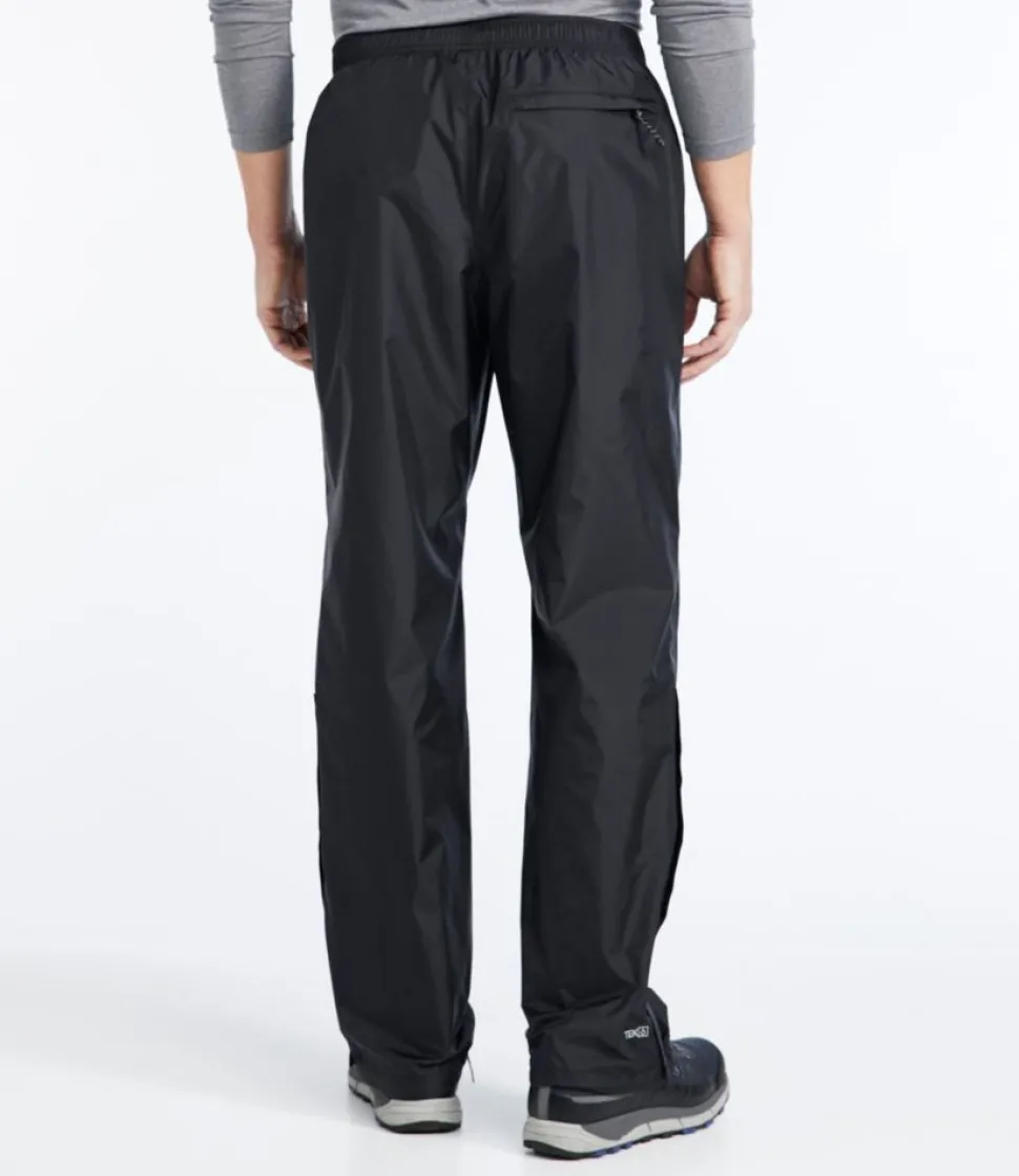 Best Sale L.L.Bean "Men's Trail Model Rain Pants" Black