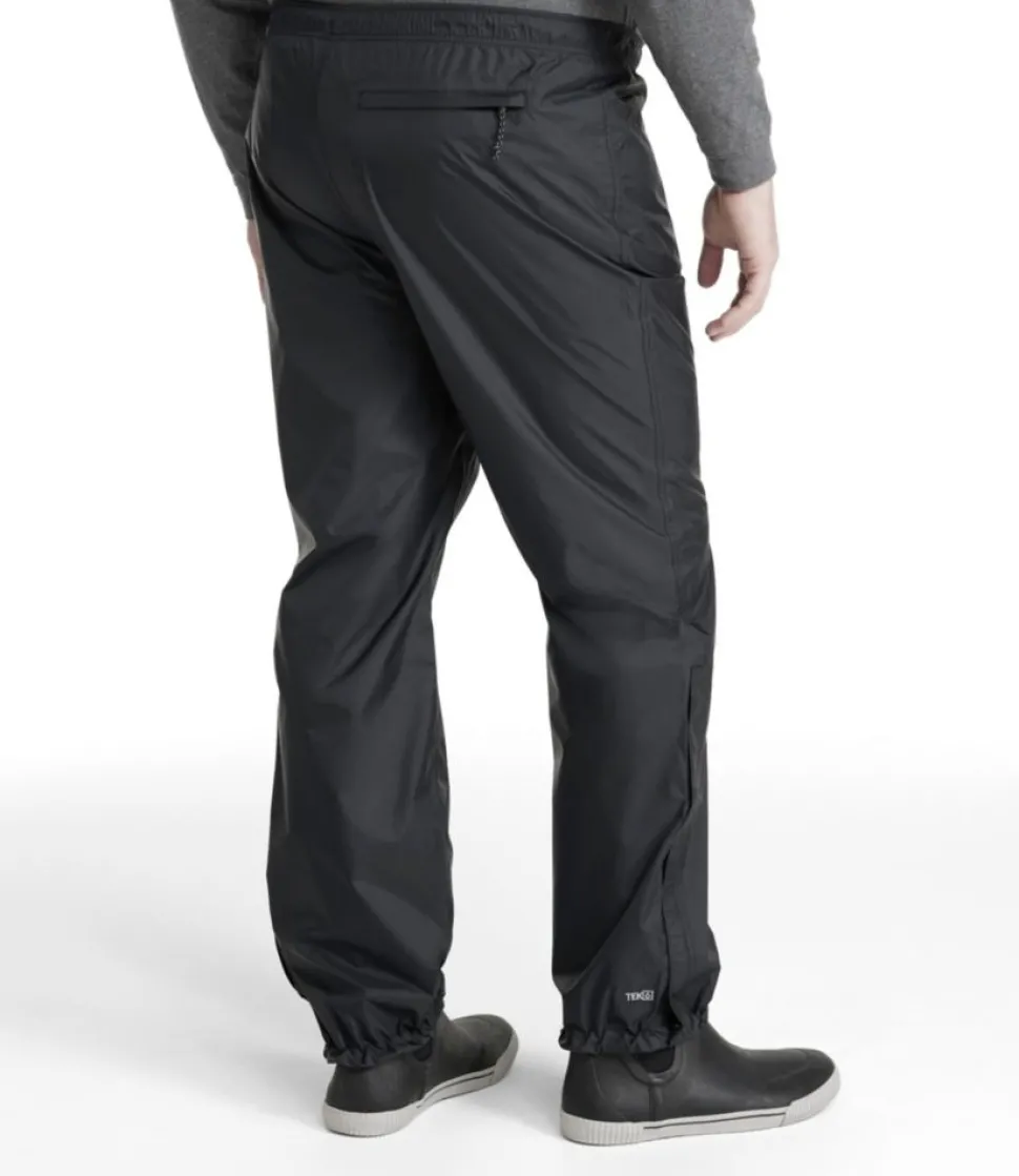 Best Sale L.L.Bean "Men's Trail Model Rain Pants" Black