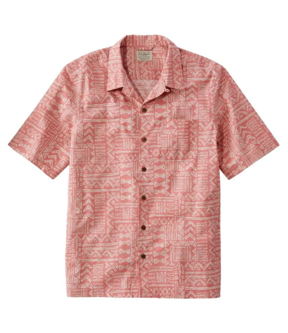 Best Sale L.L.Bean "Men's Tropics Shirt, Short-Sleeve Print"