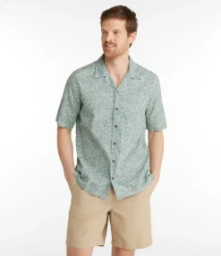 Best Sale L.L.Bean "Men's Tropics Shirt, Short-Sleeve Print"
