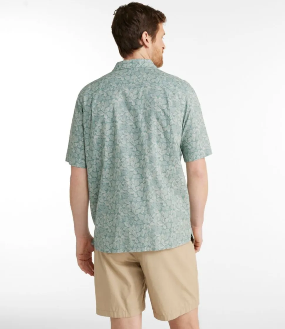 Best Sale L.L.Bean "Men's Tropics Shirt, Short-Sleeve Print"