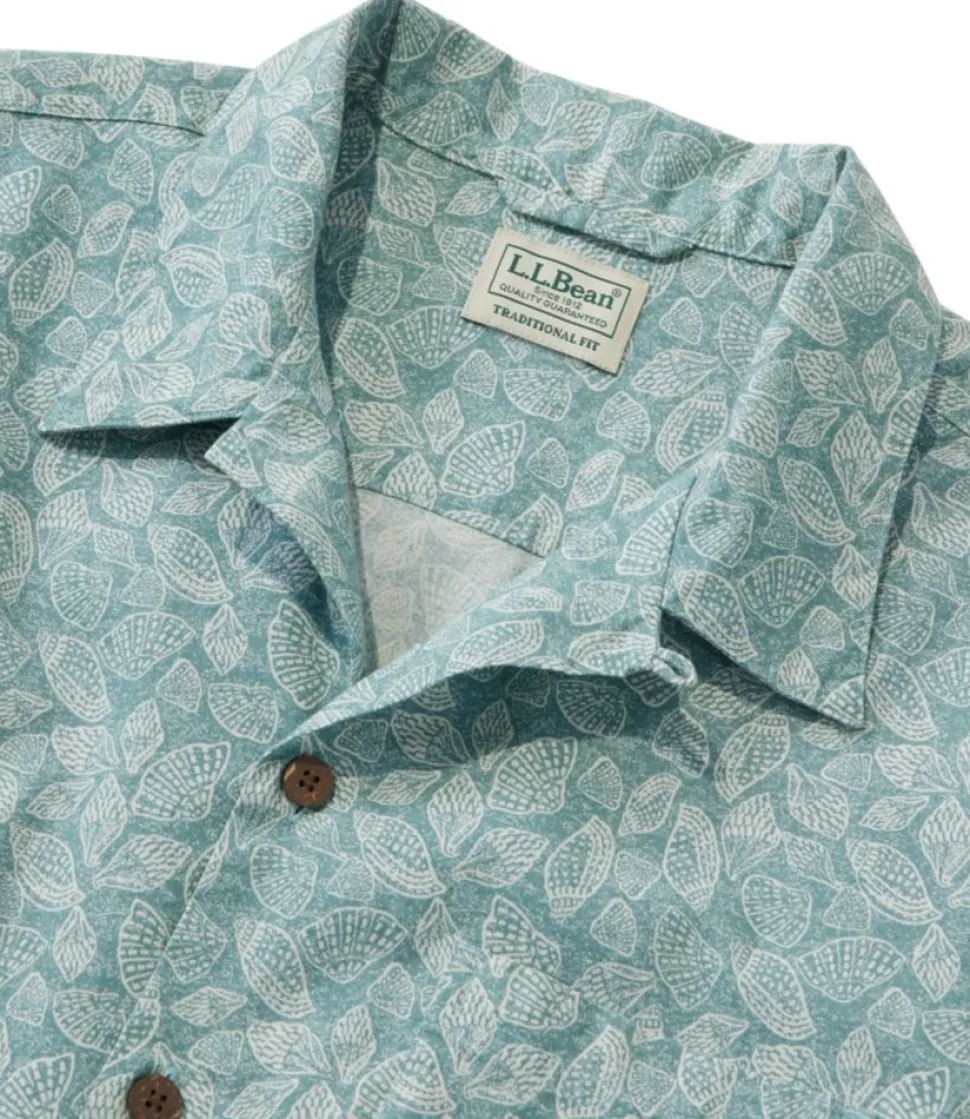 Best Sale L.L.Bean "Men's Tropics Shirt, Short-Sleeve Print"