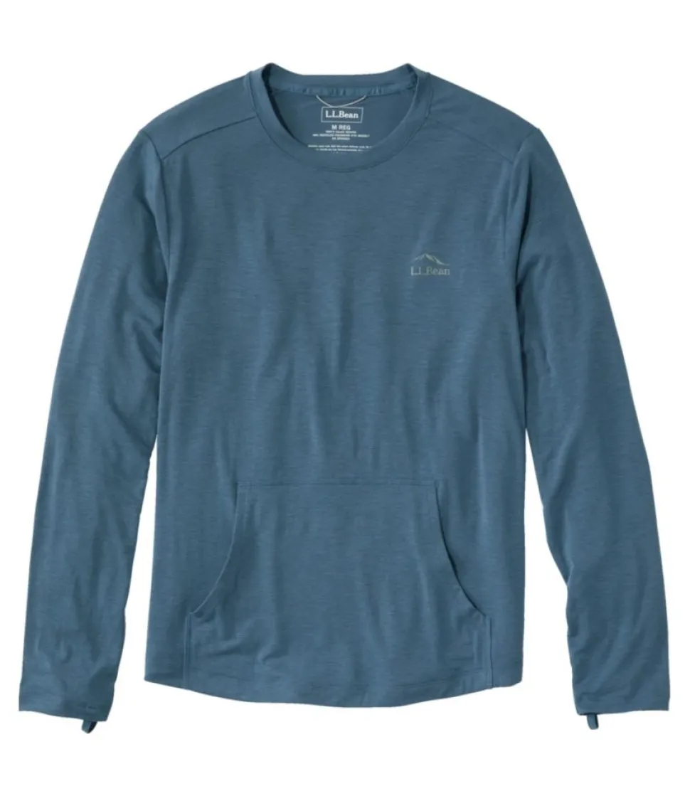 Hot L.L.Bean "Men's Tropicwear Comfort Crew, Long-Sleeve"