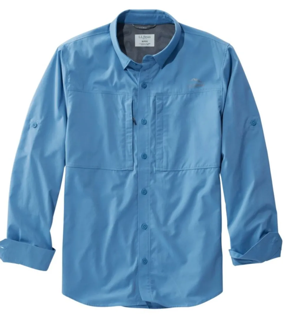 Hot L.L.Bean "Men's Tropicwear Pro Stretch Shirt, Long-Sleeve"