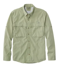 Fashion L.L.Bean "Men's Tropicwear Shirt, Long-Sleeve"