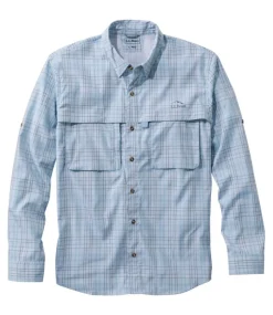 Cheap L.L.Bean "Men's Tropicwear Shirt, Plaid Long-Sleeve"