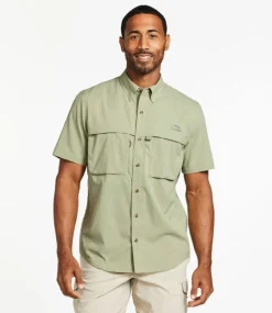 Best Sale L.L.Bean "Men's Tropicwear Shirt, Short-Sleeve"