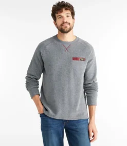 Shop L.L.Bean "Men's Tumbled Sherpa, Crew"