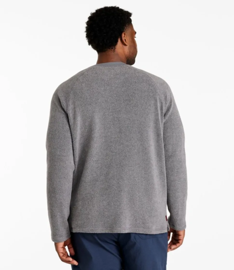 Shop L.L.Bean "Men's Tumbled Sherpa, Crew"